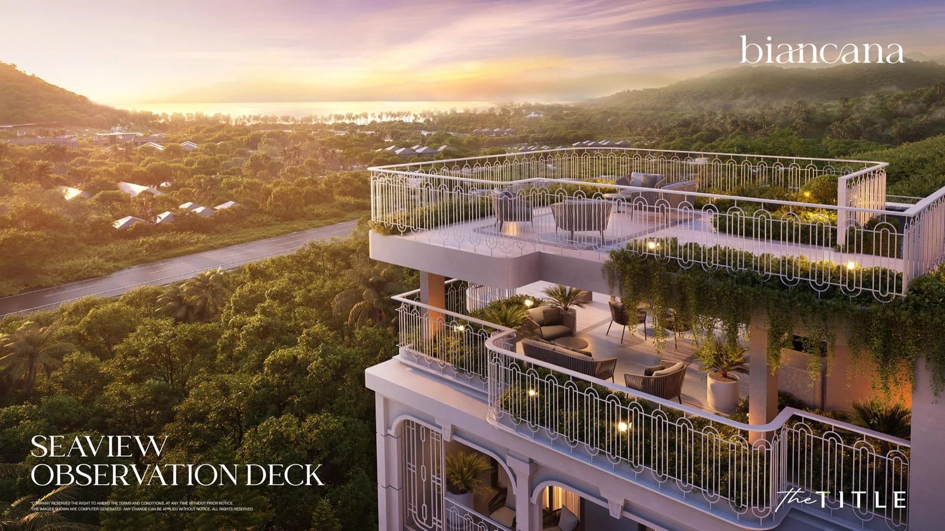 The Title Biancana: sea-view observation deck